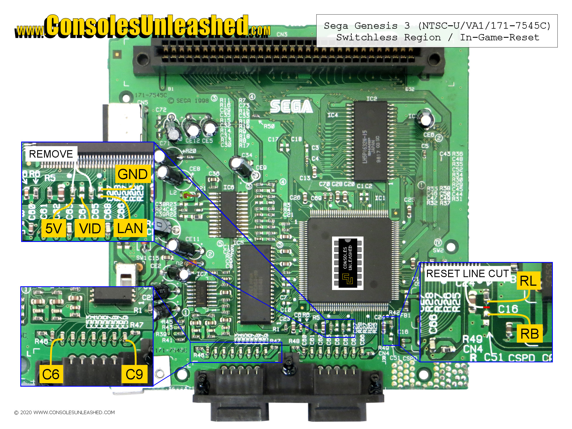 Mega Drive LEMMINGS No Instruction bbn 3109 Sega md