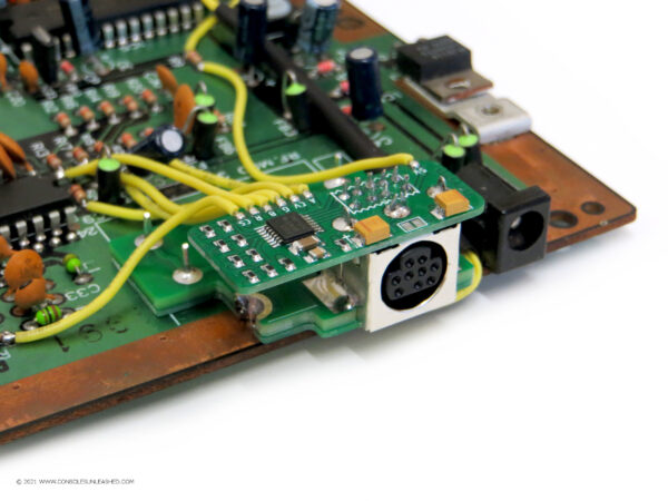 Sega Master System Model 2 RGB Video Bypass Amp Mod Kit - Image 12