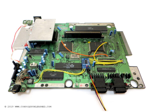 Sega Mega Drive Switchless Region Mod Kit - Image 5